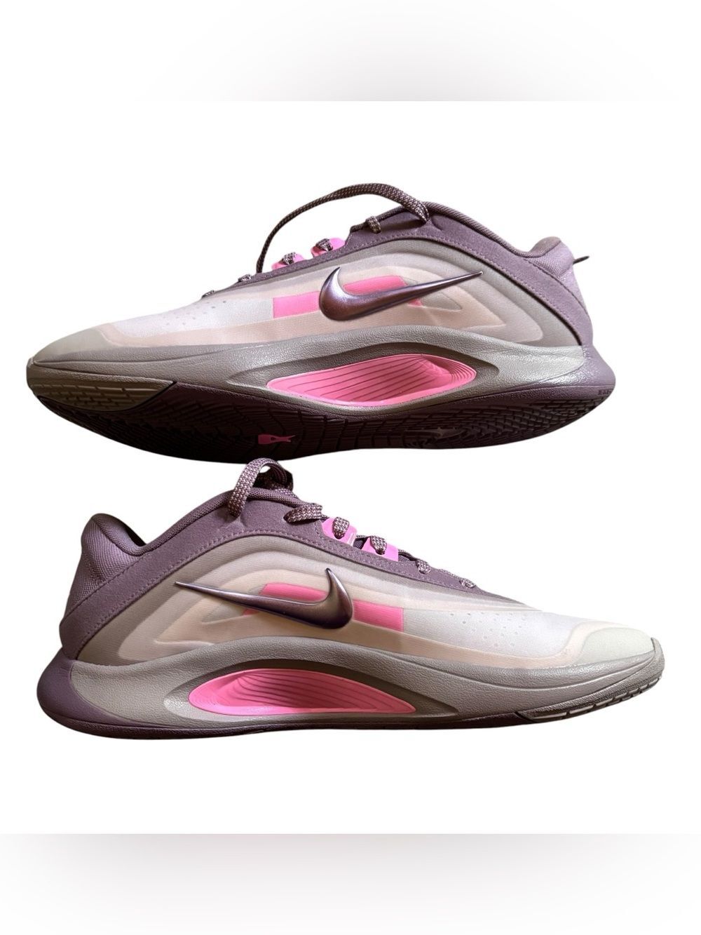 Nike A’One A’Ja Wilson Dog Mom Basketball Shoes Pink Purple Women’s Size 11 - Picture 10 of 12